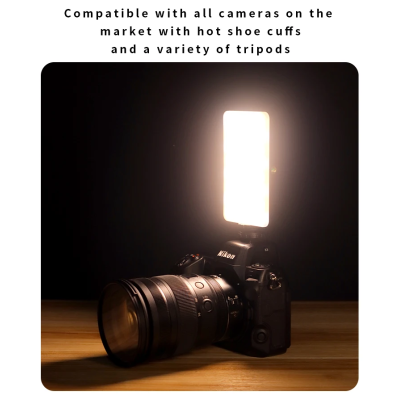 M140 MINI LED RGB svetlo pre fotoaparát, telefón 6,5W