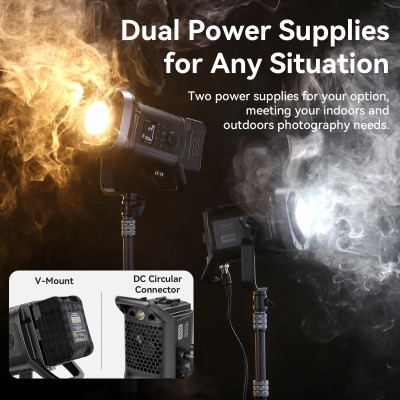 Ulanzi VL-200Bi 200W V-Mount Reflektor studiové světlo