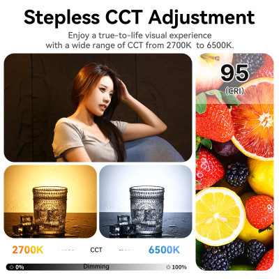 Ulanzi VL-200Bi 200W V-Mount Reflector Studio Light ( profesionálne )