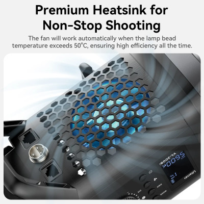 Ulanzi VL-200Bi 200W V-Mount Reflektor studiové světlo