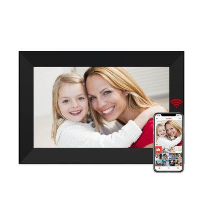 Frameo Digital 15,6" Smart Wi-Fi dotykový displej, fotorámik, biely