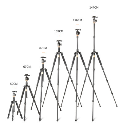 QZSD Q999s Profesionálny statív + monopod + guľová hlava Q-06
