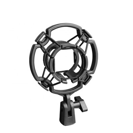 copy of Profesionální kovový držák pro Studiové mikrofony s antivibračním odpružením pro přesné nahrávání stříbrný