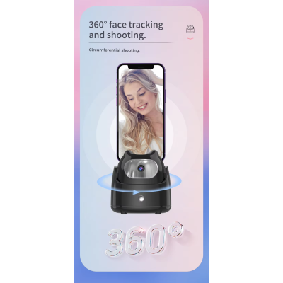 Q5 - Automatický stabilizátor pro sledování obličeje s držákem pro telefon