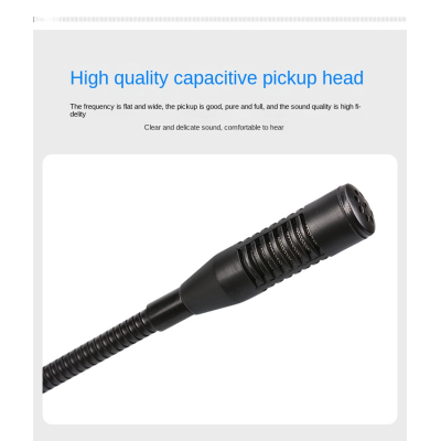 C10-Konferenčný mikrofón ( typ husieho krku ) Stolný drôtový kondenzátorový mikrofón