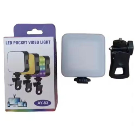 Mini RGB LED světlo 5,5W pro fotoaparát, telefon, notebook