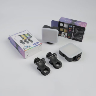 Mini RGB LED světlo 5,5W pro fotoaparát, telefon, notebook