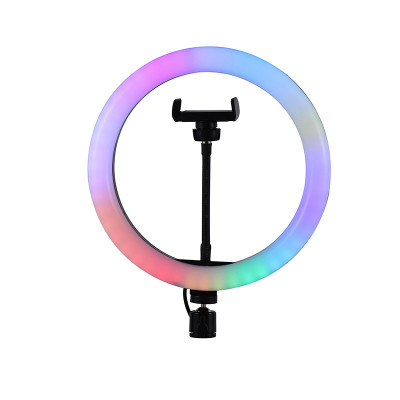 13" ( 33 cm ) RGB kruhové světlo s držákem telefonu