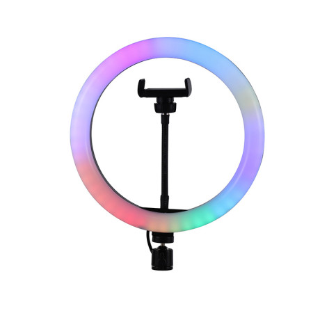 copy of 14" ( 36 cm ) RGB kruhové světlo s držákem telefonu