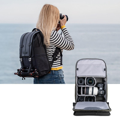 Plecak fotograficzny K&F Concept BETA [szary]