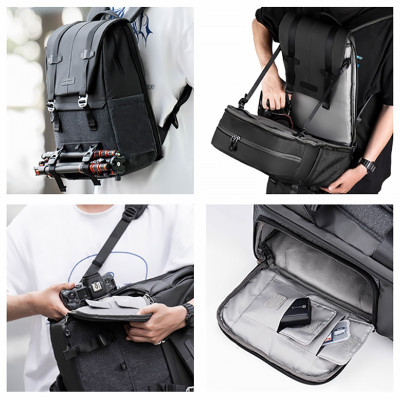 Plecak fotograficzny K&F Concept BETA [szary]