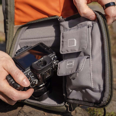 Foto batoh K&F Concept BETA [oranžovo-zelený]