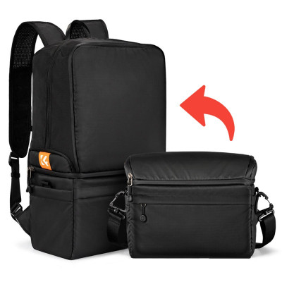 Taška na chrbát, fotobatoh 2 v 1 K&F Concept KF13.129