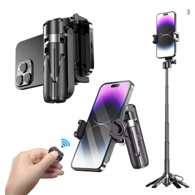 P15Mini Selfie Stick, Stativ, Stojan Na Telefon S Dálkovým Ovládáním, Přenosný Mini Stativ ro mobilní telefon