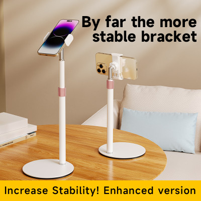 Multifunkčí držák  telefonu, tabletu, stojan na stůl / 02, bílí