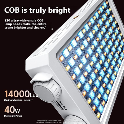 V-40 LED Bi-color mini světlo 40 W, pro fotoaparát, telefon