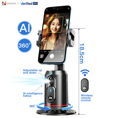 Q02 - Otočný statív AI, 360 stupňov, gimbal, stabilizátor telefónu