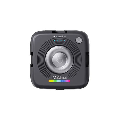 M22 Mini LED RGB světlo s magnetem nebo klipem 6W, pro telefon, fotoaparát