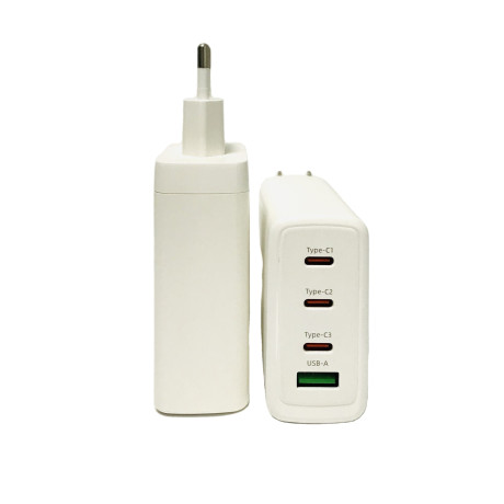 Napájací adaptér FB-100W, 3 x USB-C, 1 x USB-A