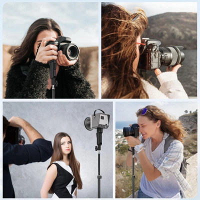 LA03 Adaptér ( rukojť ) pro montáž na stojan světla  s tlačítkem pro rychlou montáž kompatibilní s6922