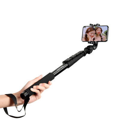 QZSD ZP001 Monopod 156cm, výsuvný statív, stojan, selfie tyč pre telefón, fotoaparát