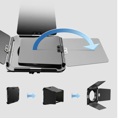 Mini stodoly | Kompatibilné s držiakom Ulanzi Mini Bowens svetlá LT028 40W, LT023, LT005 60W video svetlo (L059GBB1)