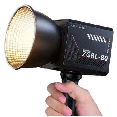 ZGRL-80 LED Video Světlo Bi-Color COB Fotografické Studiové Světlo 80W, 2800K-6500K