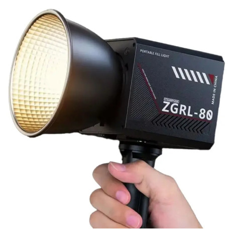 ZGRL-80 LED Video Světlo Bi-Color COB Fotografické Studiové Světlo 80W, 2800K-6500K