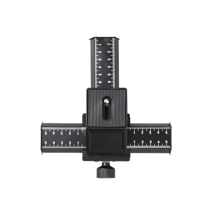 4-smerový posuvník pre makro zaostrovanie / posuvník pre fotografovanie zblízka ( makro objektívy ) celokovový