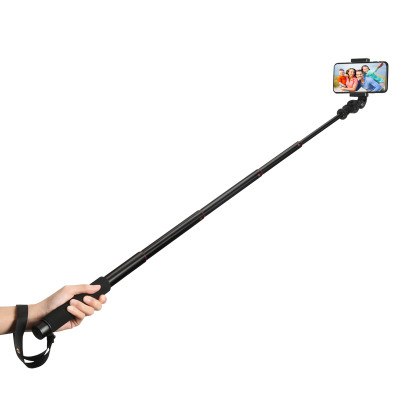 QZSD ZP002 - Selfie tyč, hliníkový držiak, cestovný statív, dĺžka do 127 cm