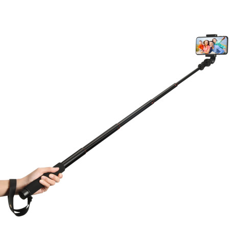 QZSD ZP002 - Selfie tyč, hliníkový držiak, cestovný statív, dĺžka do 127 cm