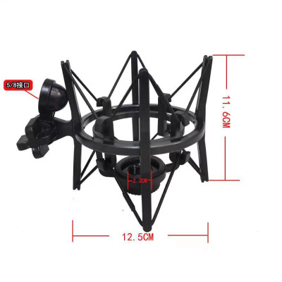 SH-100 POP Filter + polstrovaný držiak kondenzátorového mikrofónu, plast