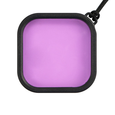 Farebný ochranný filter objektívu pre DJI Action 3 ( fialový ), na natáčanie a fotografovanie pod vodou
