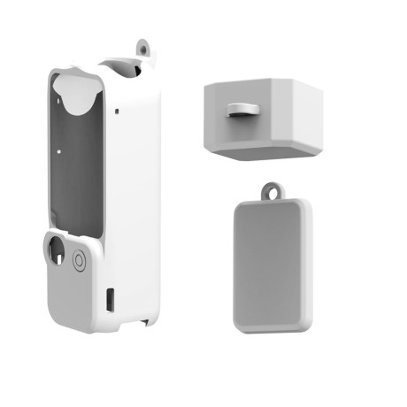 Silikonové ochranné pouzdro pro akční kamery DJI Osmo Pocket 3, bílé