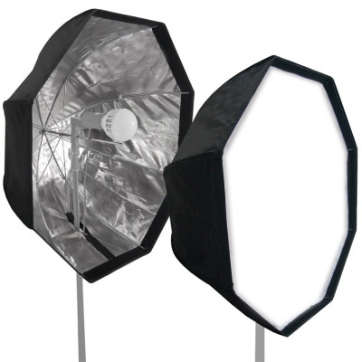 Dáždnik softbox 80 cm osemhranný