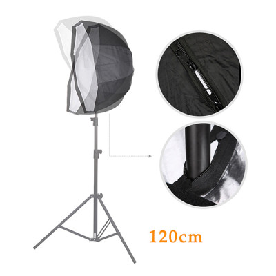 Deštníkový softbox 120 cm osmihranný