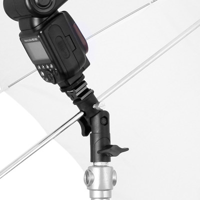 Držák externího blesku a deštníku typ E