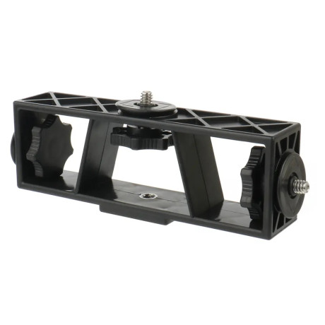 Multifunkčný držiak na statív pre tri druhy príslušenstva so skrutkou 1/4", pre statív