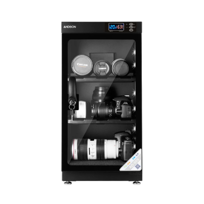 ANDBON AD-50S ( 50L ) Plně automatická Suchá skříň pro ukládání fotoaparátů, objektivů. Udržuje nastavenou vlhkost
