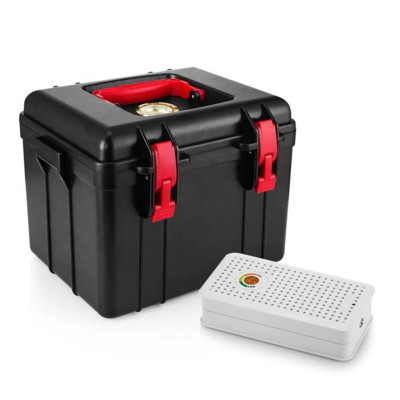 Andbon B-10 Malý suchý box, plastový, uzamykateľný + Mini odvlhčovač ANDBON N-200 + 9L kufor