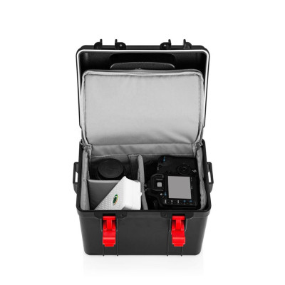 Andbon B-10 Malý suchý box, plastový, uzamykatelný + Mini odvlhčovač ANDBON N-200 + 9L pouzdro