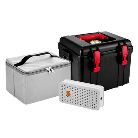 Andbon B-10 Malý suchý box, plastový, uzamykateľný + Mini odvlhčovač ANDBON N-200 + 9L kufor