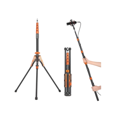 QZSD SL283C - Profesionálny karbónový statív pre svetlá a príslušenstvo