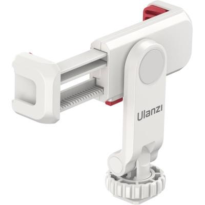 Ulanzi ST-06S Universální Držák smartphonu, Svorka, otočná 360°, bílí