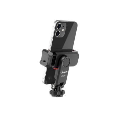 Ulanzi ST-06S Black - univerzálny držiak na smartfón, svorka, otočný o 360°