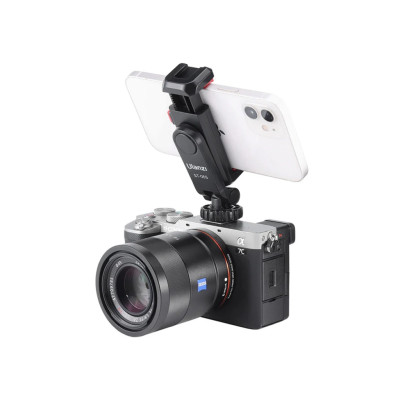 Ulanzi ST-06S Black - univerzálny držiak na smartfón, svorka, otočný o 360°