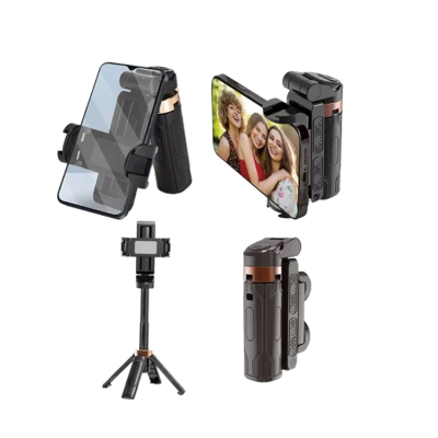 JC-25 Mini tyč Sepfie, výsuvná, prenosná, mini statív, diaľková spúšť