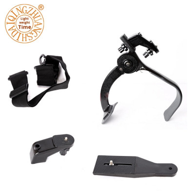 Odolný hliníkový ramenný držiak BKQ-440 pre DV kamery, stabilizačná podložka