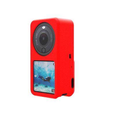 Silikónový čierny ochranný kryt pre DJI Action 2, akčnú kameru