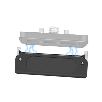 Magnetický napájací adaptér z hliníkovej zliatiny pre príslušenstvo kamery DJI Osmo 360 / Action 5pro / 4/3/2